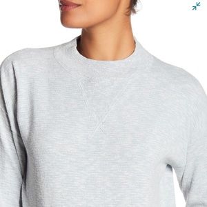 Madewell mockneck sweatshirt size small